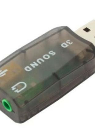 Зовнішня звукова usb звукова плата 5.1