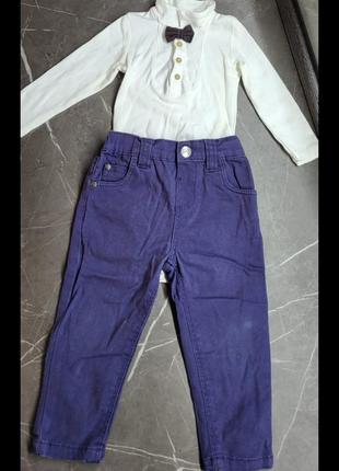 Костюм на мальчика 6-9 месяцев 74 см