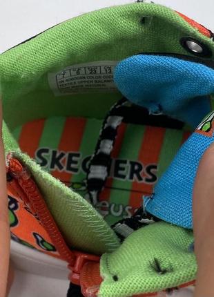Детские кроссовки skechers x dr. seuss оригинал новые яркие размер 23 - 248 фото
