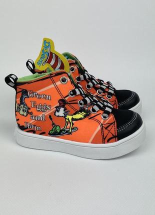 Детские кроссовки skechers x dr. seuss оригинал новые яркие размер 23 - 243 фото
