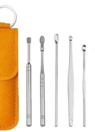 Набор инструментов для чистки ушей tool set набор из 6 штук   tra