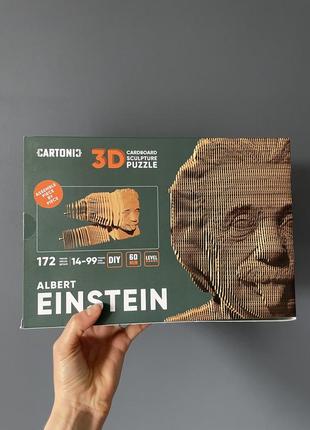 Картонный конструктор пазлы cartonic 3d puzzle albert e (cartmalb)