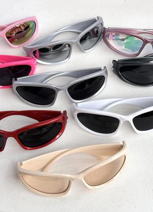 Очки от солнца винтажные ретро солнцезащитные солнечные женские мужские...