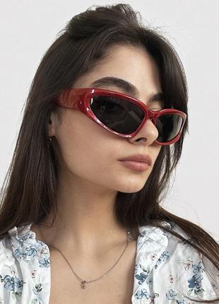 Очки от солнца винтажные ретро солнцезащитные солнечные женские мужские...