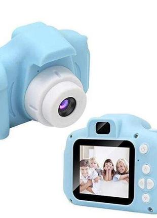 Детская фотокамера с функцией видео, фотокамера для детей с играми urban kids   tra