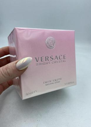 Versace bright crystal 50 мл