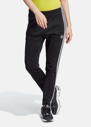 Новые черные женские спортивные штаны adidas adicolour sst размер m-l