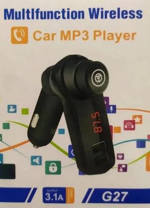 Фм-модулятор fm трансмітер car g27 з mp3