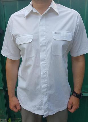 Белая рубашка Tommy hilfiger