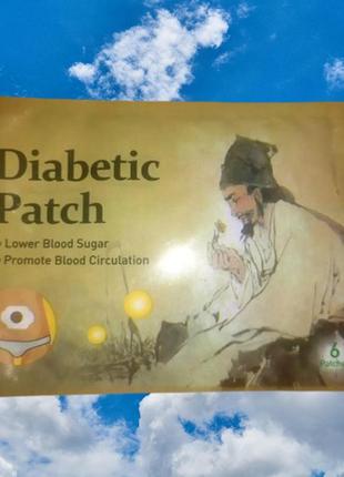 Пластирі від цукрового діабету (6 шт.) diabetic patch