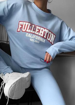 Костюм: свитшот и лосины