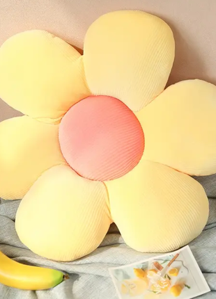 Подушка декоративна квітка, діаметр 35 см