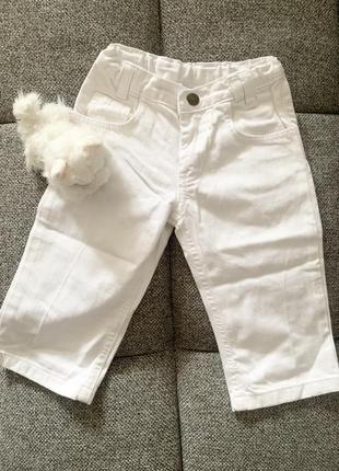 Круті білі джинси  k 3 прямого крою котон 100%