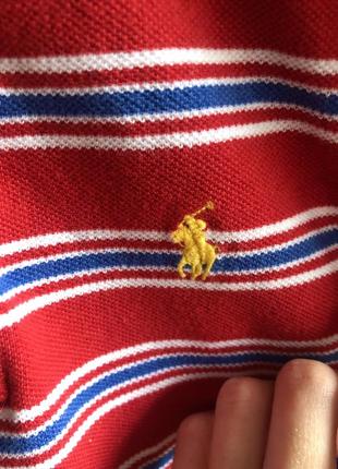 Женская футболка поло polo ralph lauren5 фото