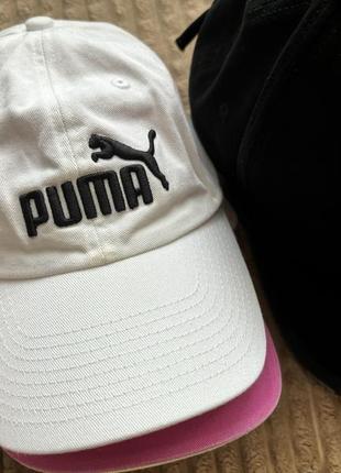 Puma бейсболка кепка біла