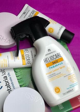 Cantabria labs heliocare 360o pediatrics atopic lotion spray детский лосьон для атопической кожи