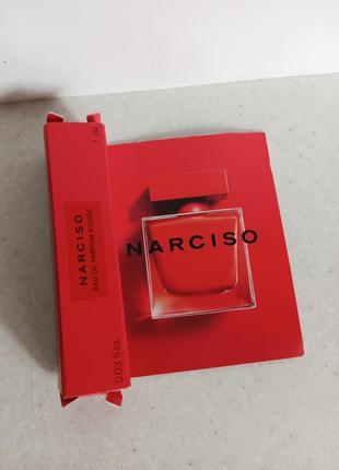 Narciso rodriguez narciso parfum 1ml пробнік оригінал.