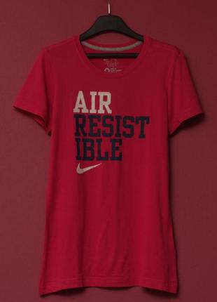 Nike m slim fit футболка з бавовни air resist ible