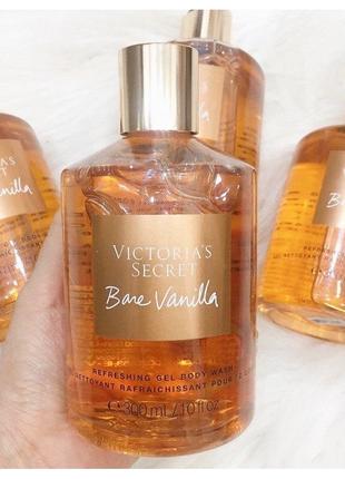 Гель для душу вікторія сікрет victoria's secret refreshing gel body wash bare vanilla