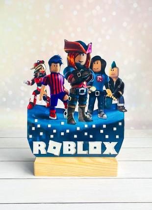 Дитячий нічник роблокс roblox (дизайн 25)