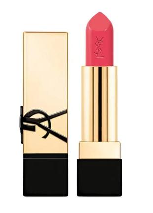 Помада для губ yves saint laurent ysl rouge pur couture p4 chic coral. объем 3.8 g.