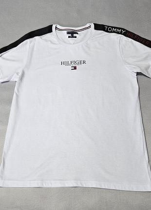 Біла футболка tommy hilfiger, р. xl