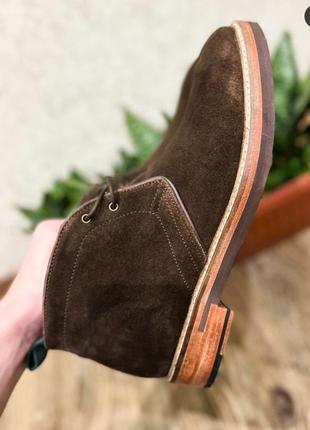 Трендові універсальні замшеві черевики успішного німецького бренду gordon & bros