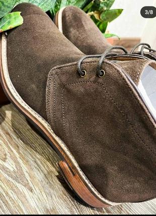 Трендові універсальні замшеві черевики успішного німецького бренду gordon & bros