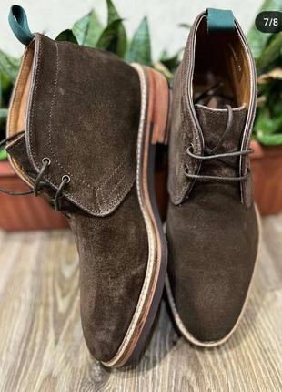 Трендові універсальні замшеві черевики успішного німецького бренду gordon & bros