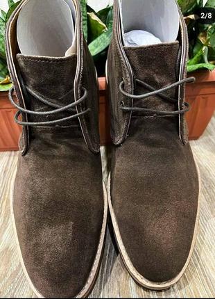 Трендові універсальні замшеві черевики успішного німецького бренду gordon & bros