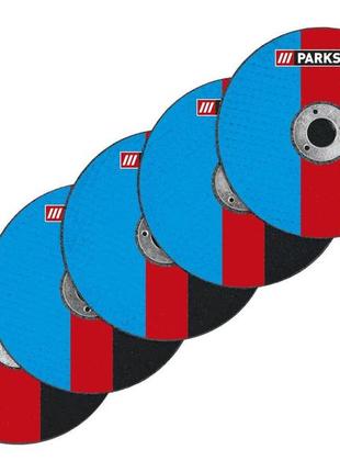 Parkside набор отрезных дисков по металлу ø76 мм 5шт., pwsz 76 a1 для болгарок, германия