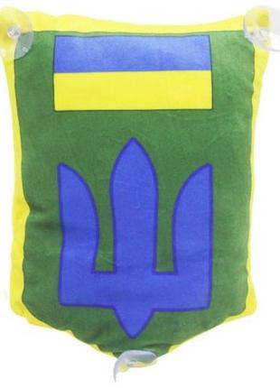 Подушка з принтом №4 "герб україни"
