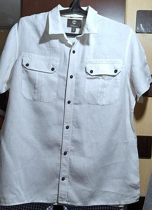 Ого-го какой размерчик. 100% лён. брендовая тенниска большой размер 
летняя рубашка батал2 фото