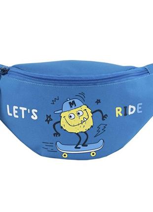 Kite сумка бананка детская поясная сумка k24-2577-2 let´s ride