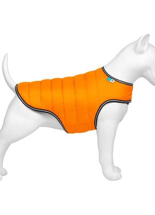Курточка-накидка для собак airyvest, m, b 52-62 см, с 36-47 см помаранчевий