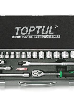 Набір інструментів toptul 3/8" 18ед. gcad1806