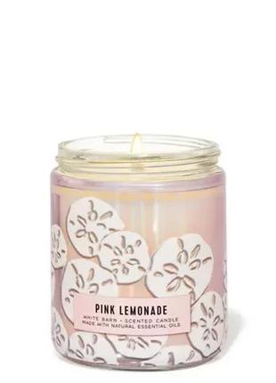 Ароматизована свічка pink lemonade white barn