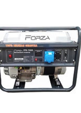 Генератор газ/бензиновый forza fpg7000 5.0/5.5 квт с ручным запуском