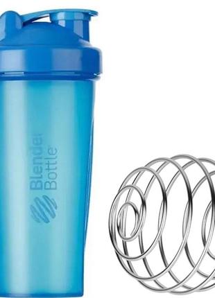 Шейкер blender bottle classic 820мл голубой