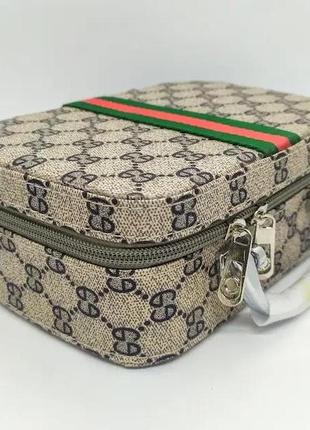 Набор для шитья в чемоданчике, швейный набор в сумке, дорожный набор для шитья, каркасная косметичка кейс