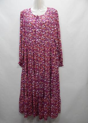 Жіноче літнє легке плаття oversize h&m р.50-54 004жс (тільки в зазначеному розмірі, тільки 1 шт.)