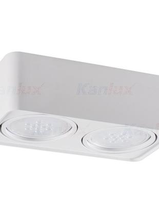 Потолочный точечный светильник kanlux tubeo es 250-w (33273)