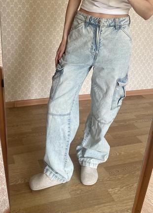 Ідеальні широкі джинси карго