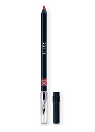 Карандаш для губ dior contour lip liner pencil 909 - midnight (полночь)