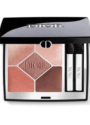 Палетка теней dior 5 couleurs couture eyeshadow palette 429 - toile de jouy