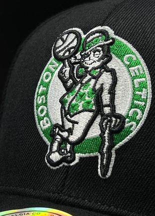 Оригинальная черная кепка mitchell & ness nba boston celtics4 фото