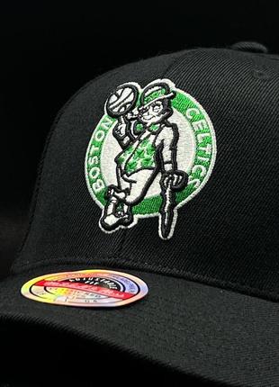 Оригинальная черная кепка mitchell & ness nba boston celtics3 фото