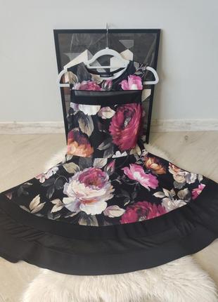 Cameo rose сукня з вставками із сіточки