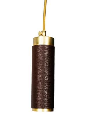 Подвесной светильник pikart leather ceiling 5213-1 brown