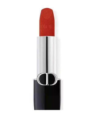Помада для губ dior rouge refillable lipstick 777 — fahrenheit